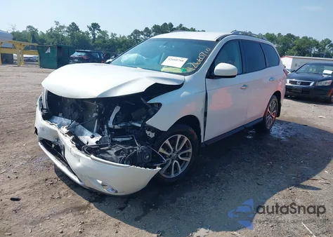 2013 Nissan Pathfinder Sv z USA, uszkodzony, nr VIN 5N1AR2MM3DC613801